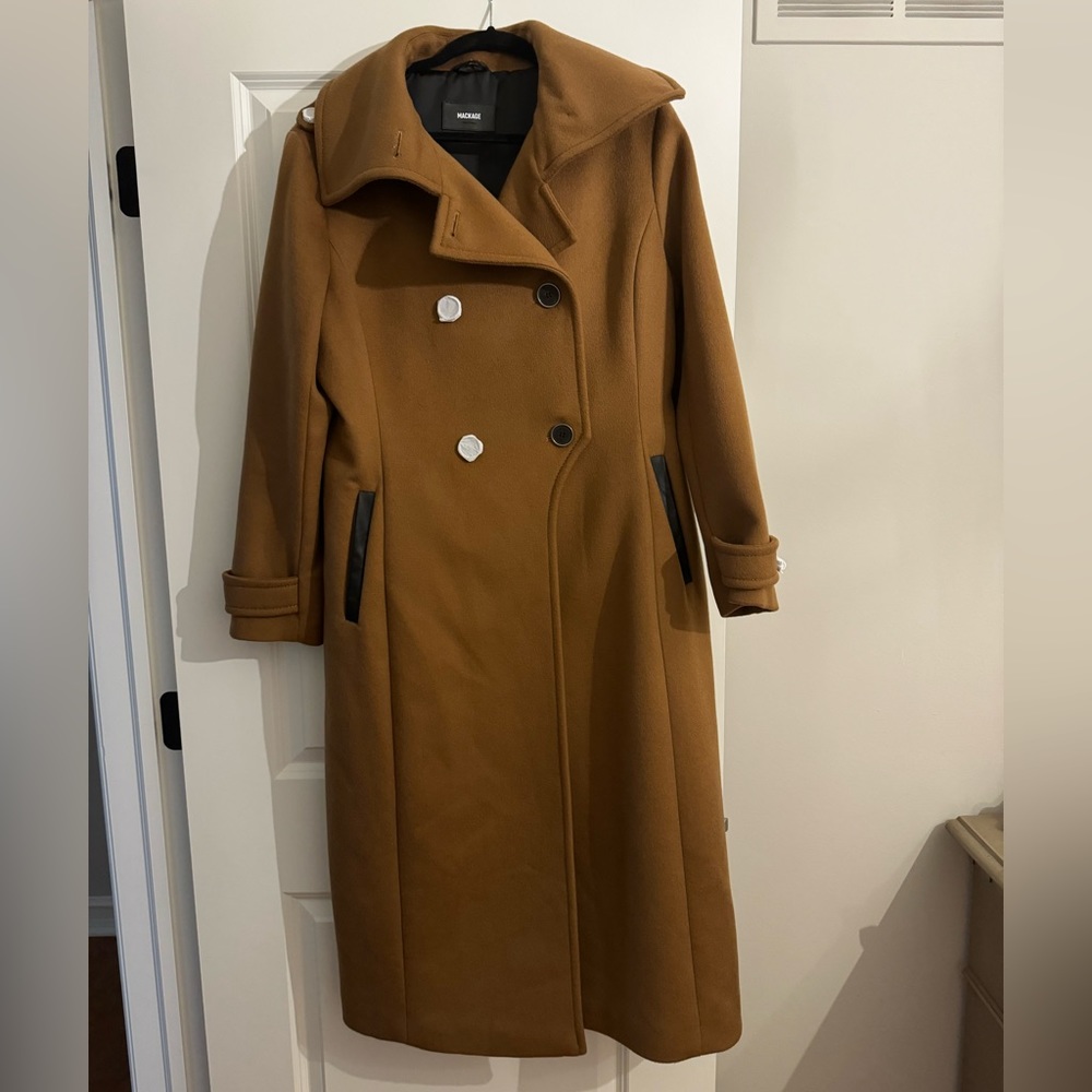 COPY - Mackage - Elodie Double Face Wool Tailored Coat